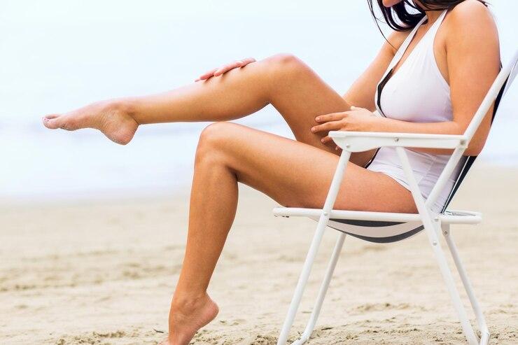 How to get rid of tan on legs