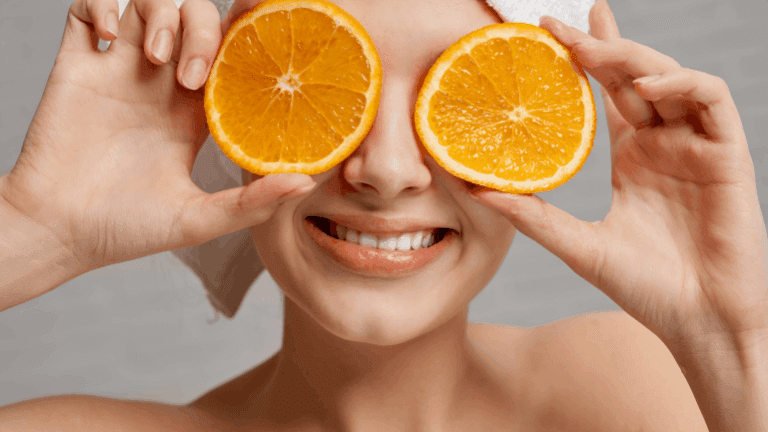 benefits of orange peel powder for face